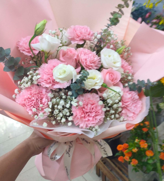 武汉同济医院送花