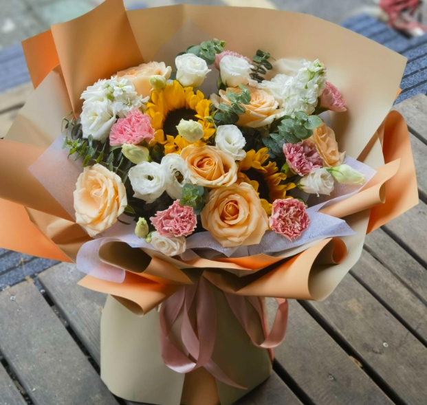 无锡世金中心送花实拍图