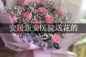 送鲜花到安居新安医院，实体花店