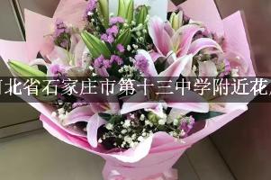 河北省石家庄市第十三中学附近花店，送花服务