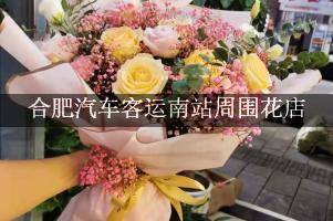 合肥汽车客运南站周围花店，同城送花的