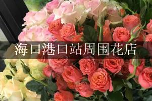 海口港口站周围花店，同城送花的