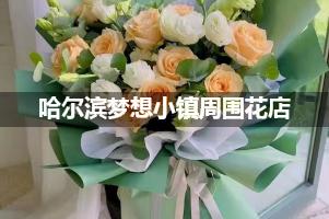 哈尔滨梦想小镇周围有花店吗？