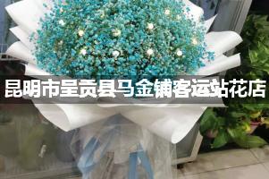 昆明市呈贡县马金铺客运站附近哪有花店