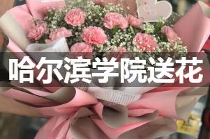 哈尔滨学院送花上门（实体花店）