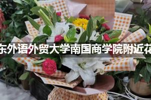 广东外语外贸大学南国商学院附近花店（高端点的）