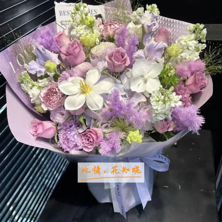 哈尔滨长安医院附近花店送花实拍图
