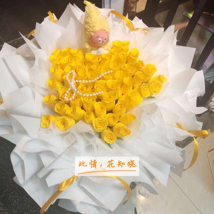 江西省商业医院附近花店送花实拍图