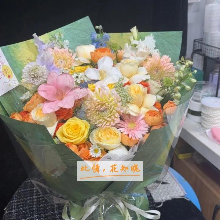 莱西世纪协和医院附近花店送花实拍图