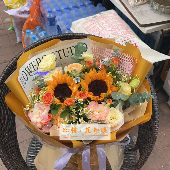 合肥中肾医院附近花店送花实拍图