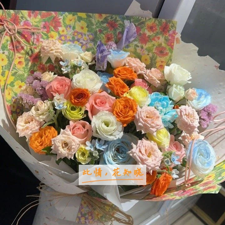 正定协和医院附近花店送花实拍图