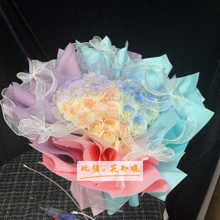 六盘水凉都黄河医院附近花店送花实拍图