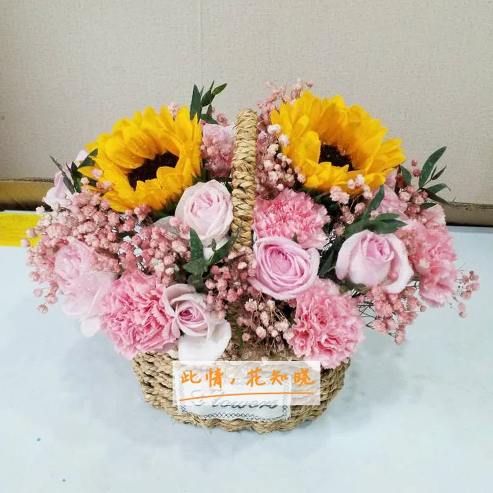 大庆油城女子医院附近花店送花实拍图