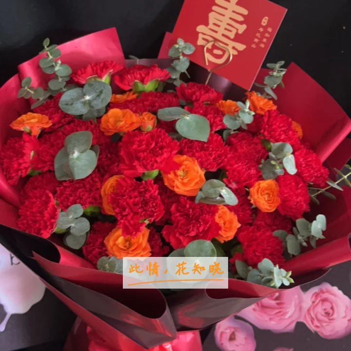 赣州市章贡区厚德医院附近花店送花实拍图