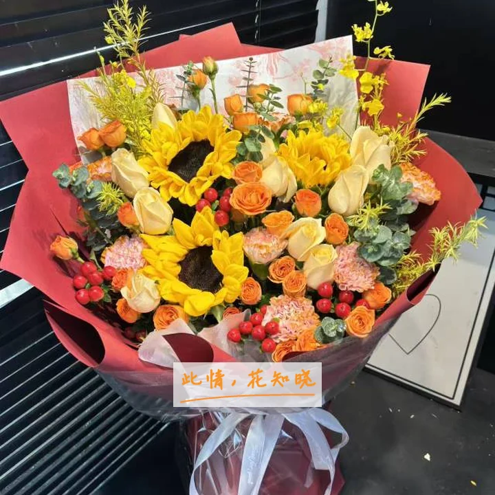 朔州东方妇科医院附近花店送花实拍图