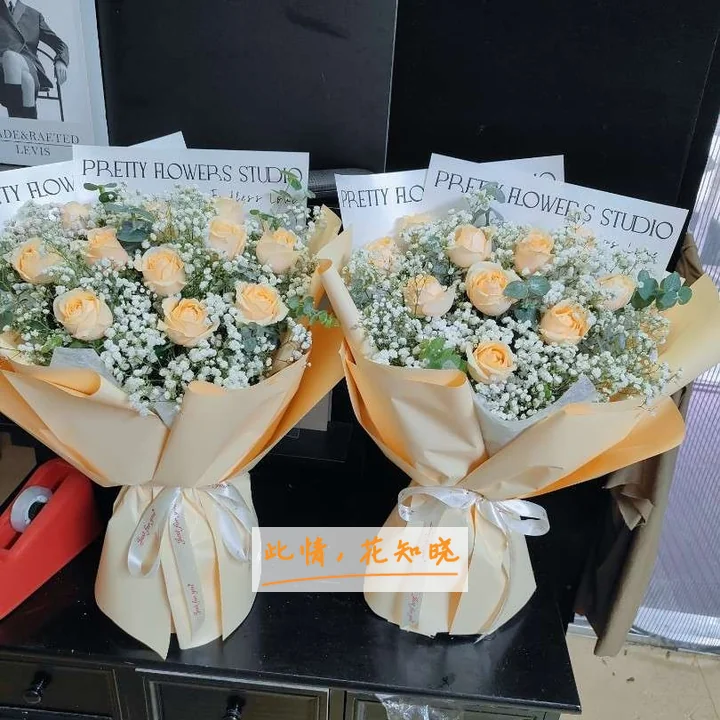 金华五院义乌分院附近花店送花实拍图