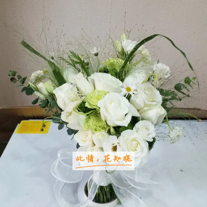 华西医院附近花店送花实拍图