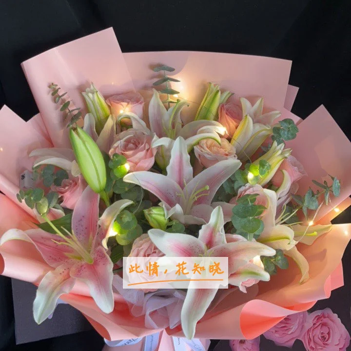 上海龙华医院附近花店送花实拍图