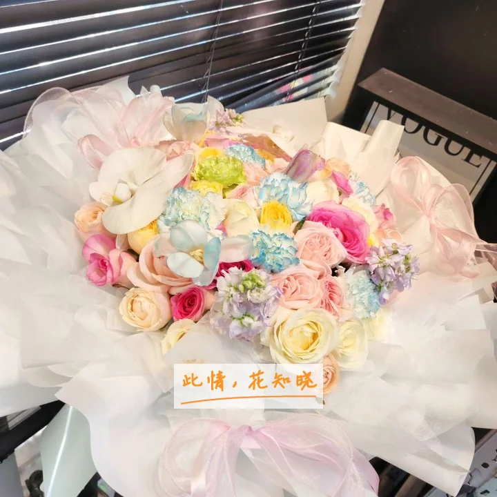 广西医科大学第四附属医院附近花店送花实拍图