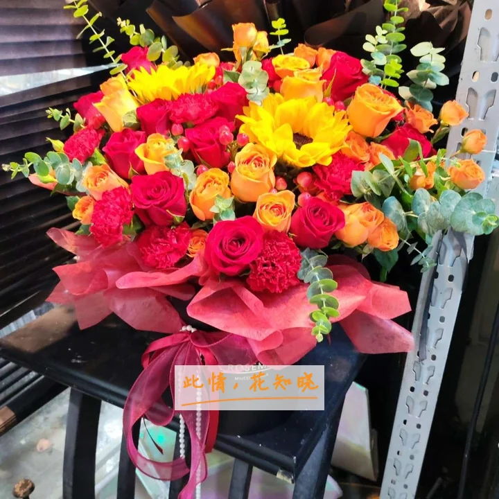 开封市第一人民医院附近花店送花实拍图
