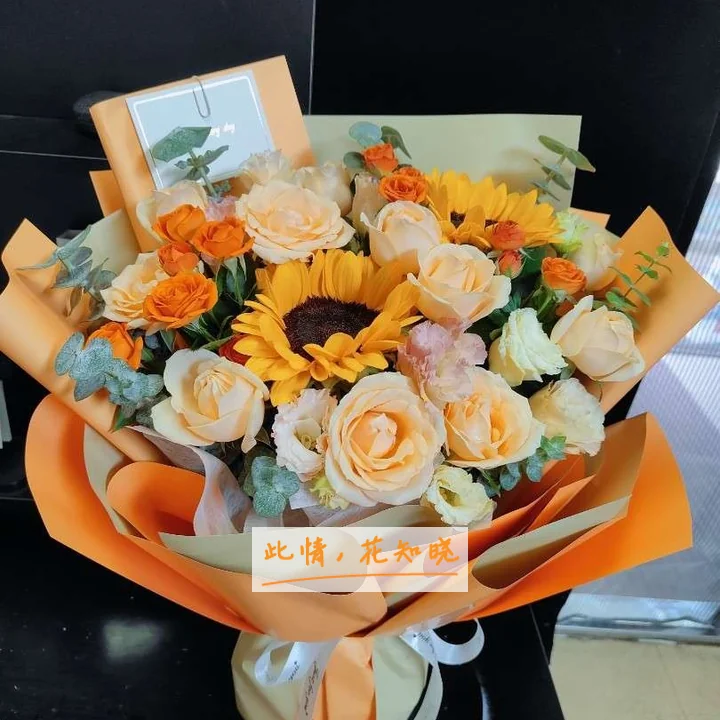 贵阳中医学院第二附属医院附近花店送花实拍图