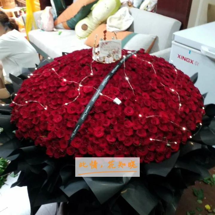 河南省精神病医院附近花店送花实拍图