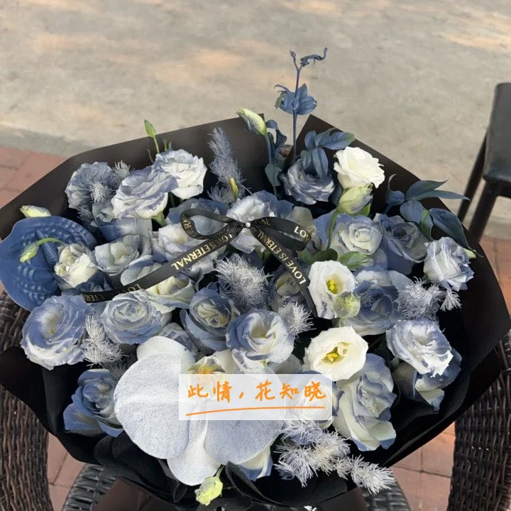 陕西省第四人民医院附近花店送花实拍图