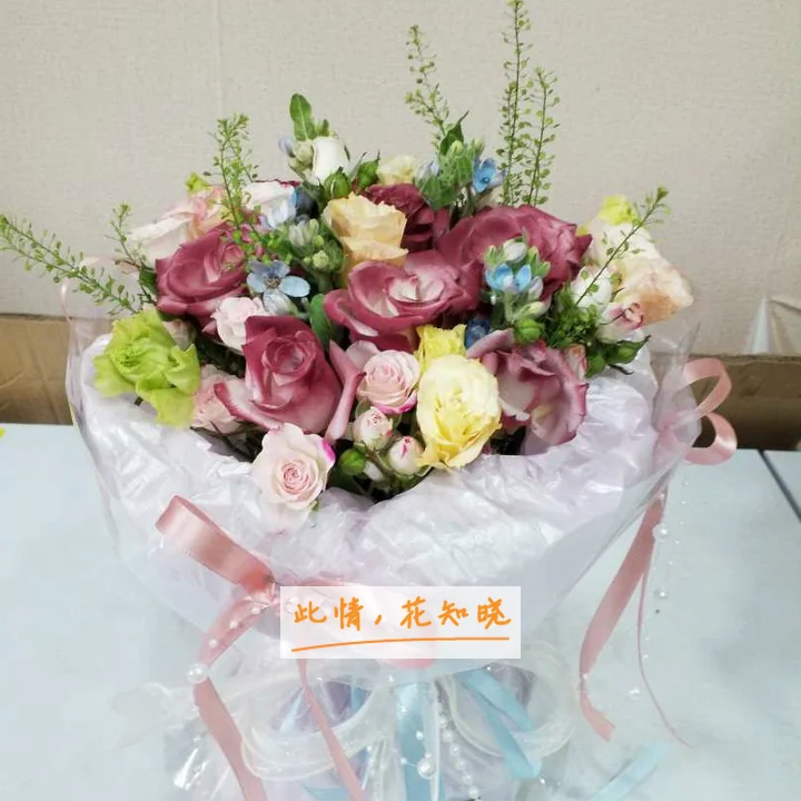 潍坊市妇幼保健院附近花店送花实拍图