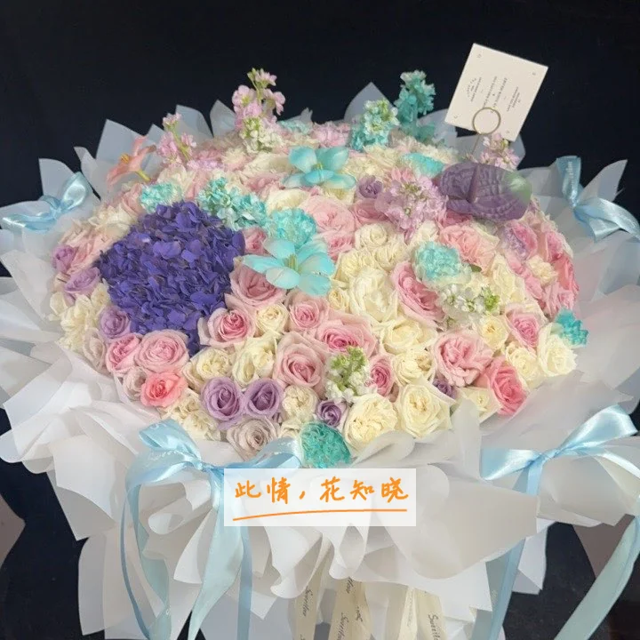 武汉市第一医院附近花店送花实拍图