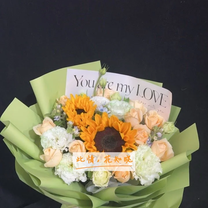 宁波市精神病院附近花店送花实拍图