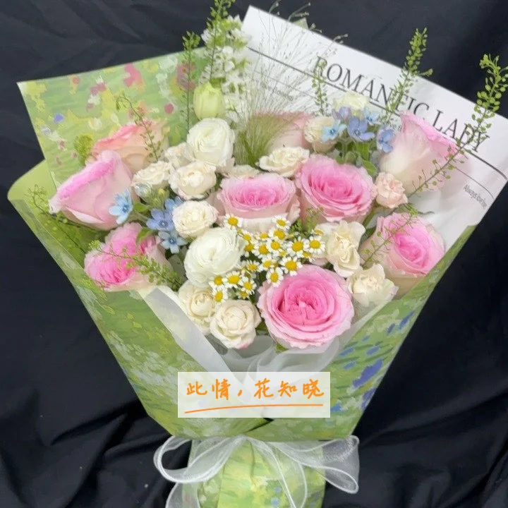 南医大二附院附近花店送花实拍图