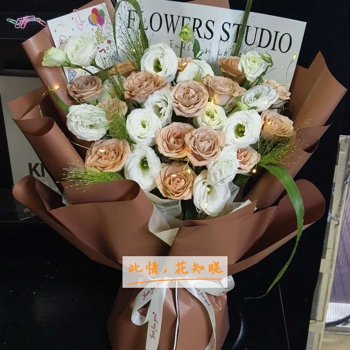 青岛眼科医院附近花店送花实拍图