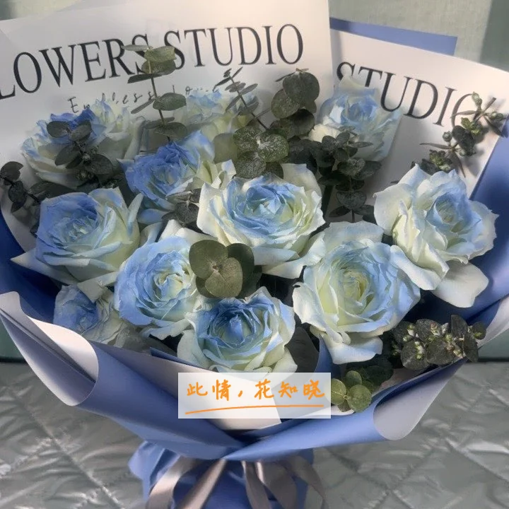 湖北省武警总医院附近花店送花实拍图