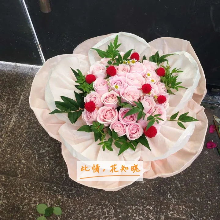 华东医院附近花店送花实拍图