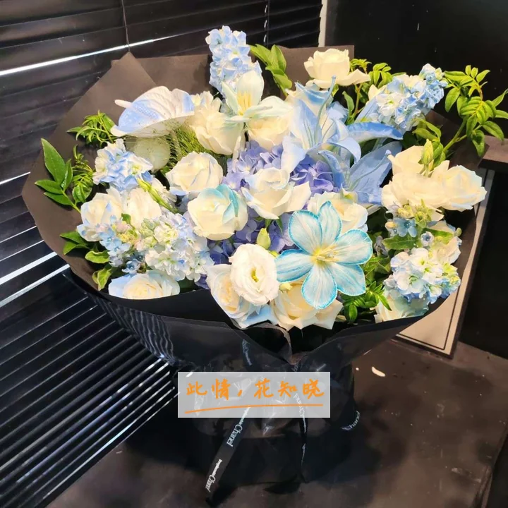 上海85医院附近花店送花实拍图
