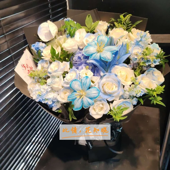 广州华侨医院附近花店送花实拍图
