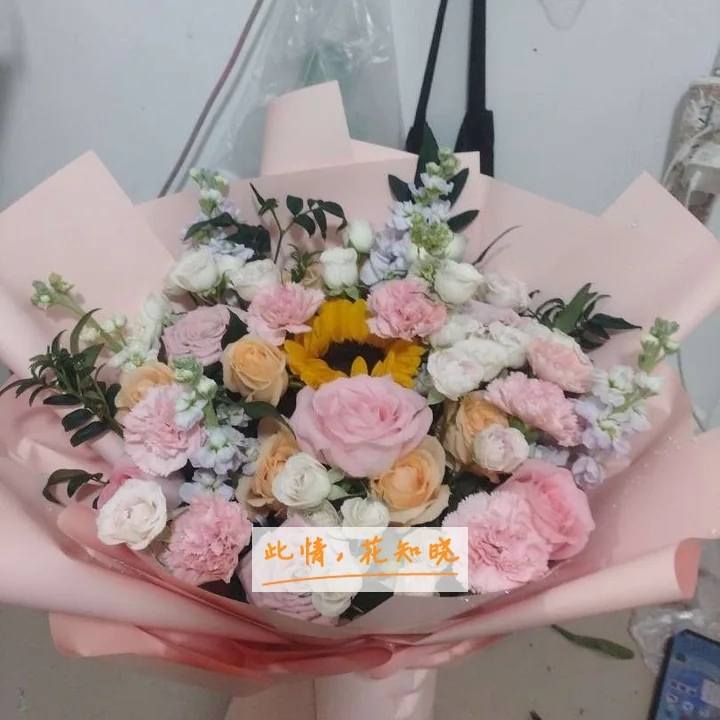 唐都医院附近花店送花实拍图