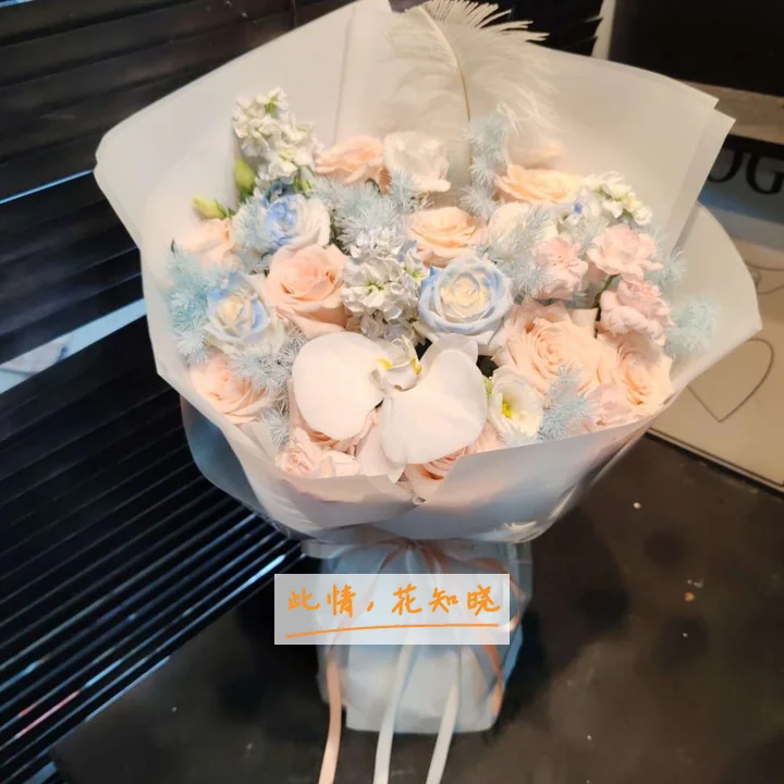 中南医院附近花店送花实拍图