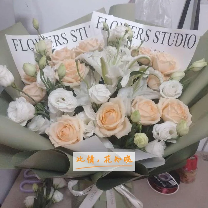 哈尔滨中医院附近花店送花实拍图
