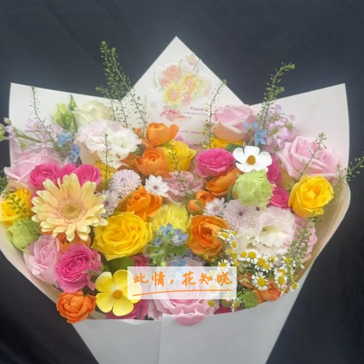 济南市中医院附近花店送花实拍图