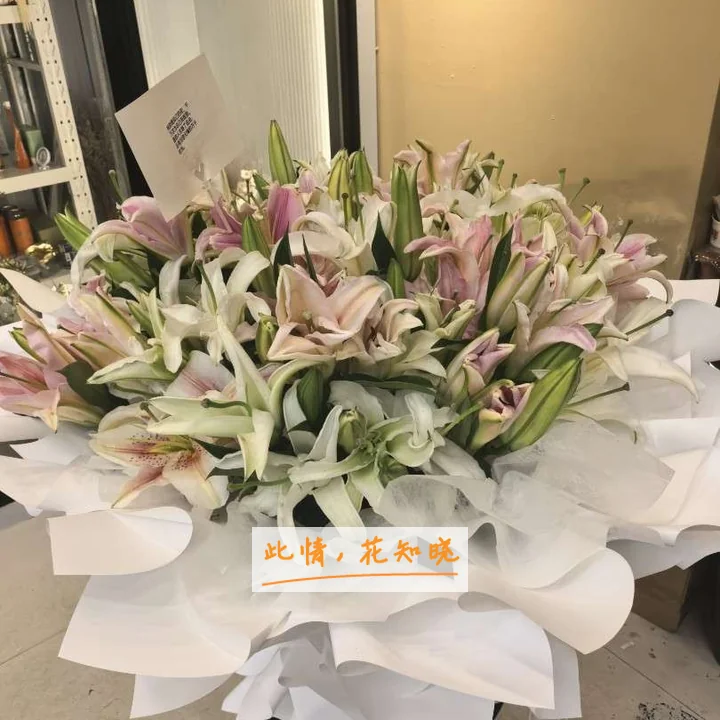 白求恩和平医院附近花店送花实拍图