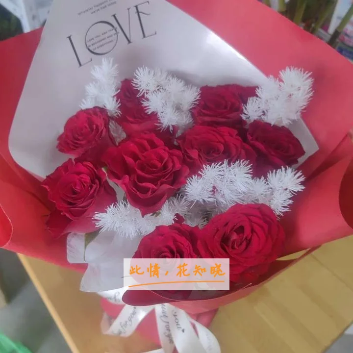 哈医大第一附院附近花店送花实拍图