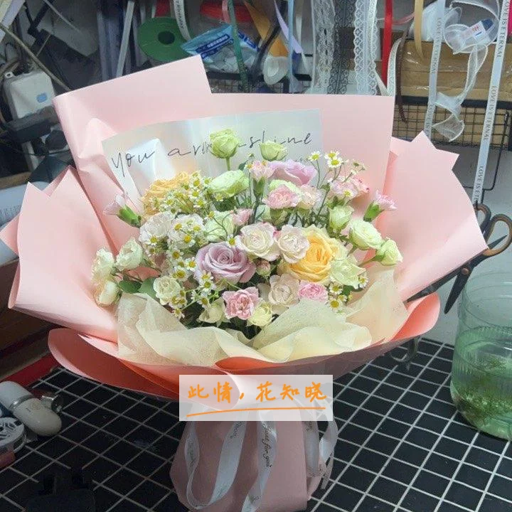本钢总医院附近花店送花实拍图