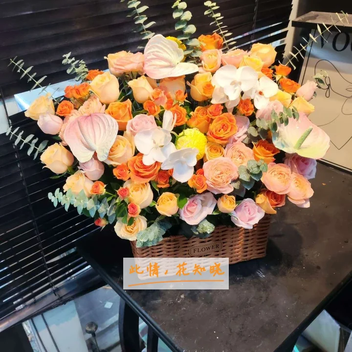 中国医大一院附近花店送花实拍图