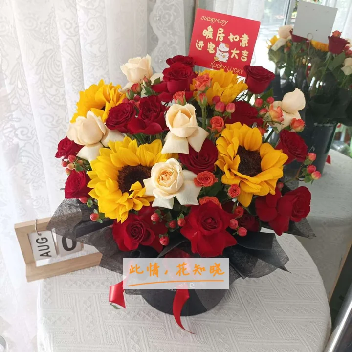 亦庄同仁医院附近花店送花实拍图