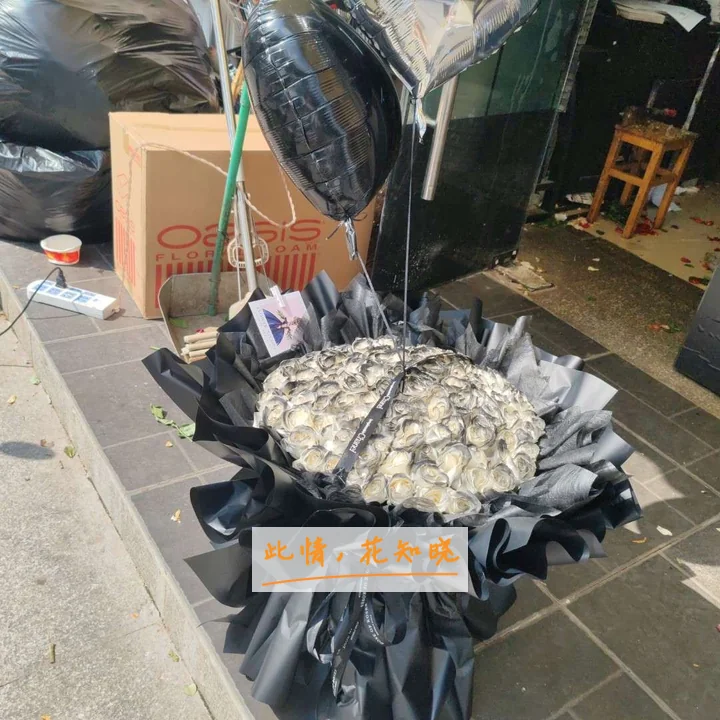 龙岩女子医院附近花店送花实拍图