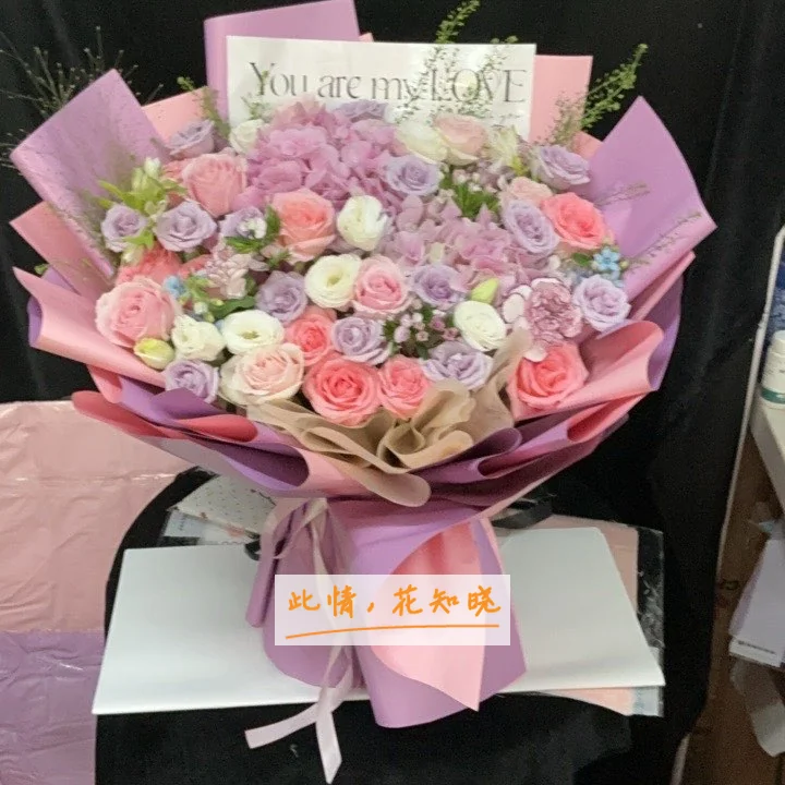 浙江大学医学院附属妇产科医院附近花店送花实拍图