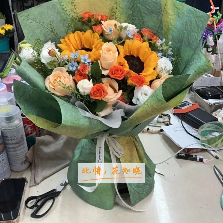 上海华山医院附近花店送花实拍图