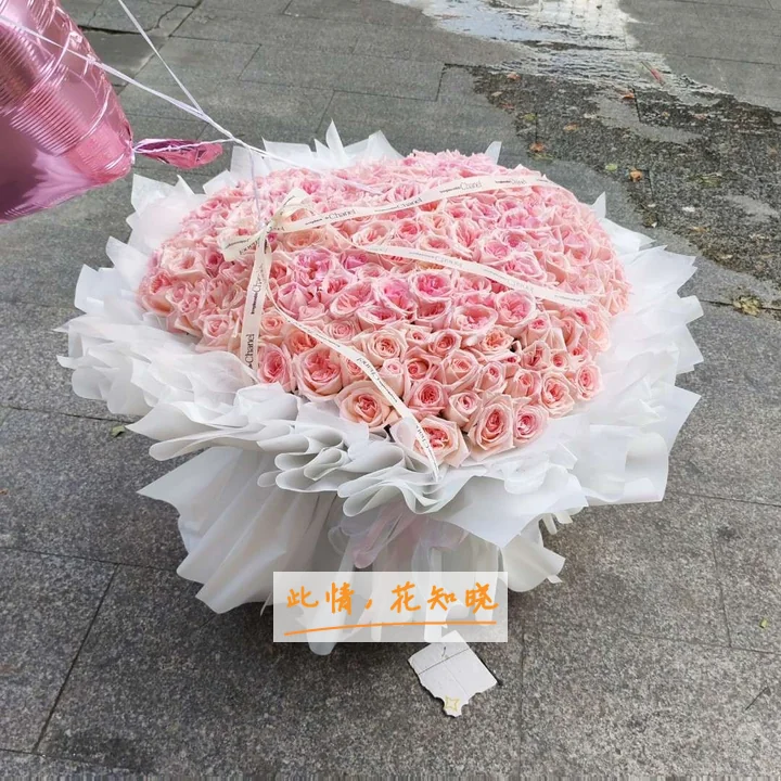 河北医科大学第三医院附近花店送花实拍图