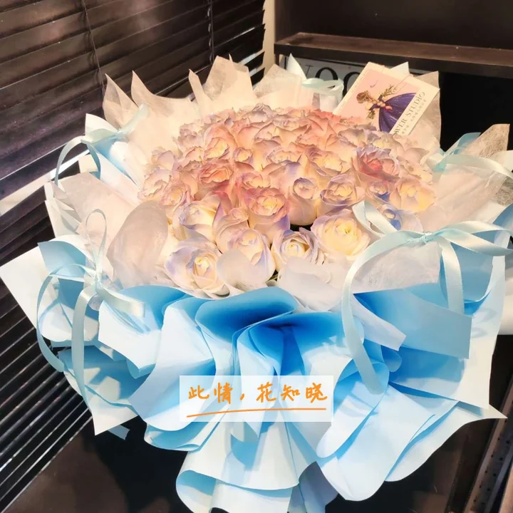 大连市第三人民医院附近花店送花实拍图